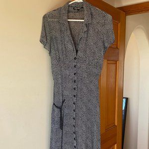 Vintage Betsey Johnson  S90's midi dress